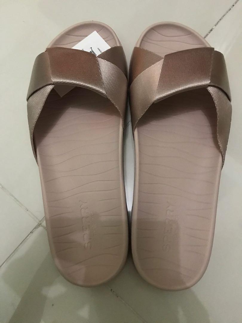 Sperry Top Sider Aloha Pool Slide Rose US 7