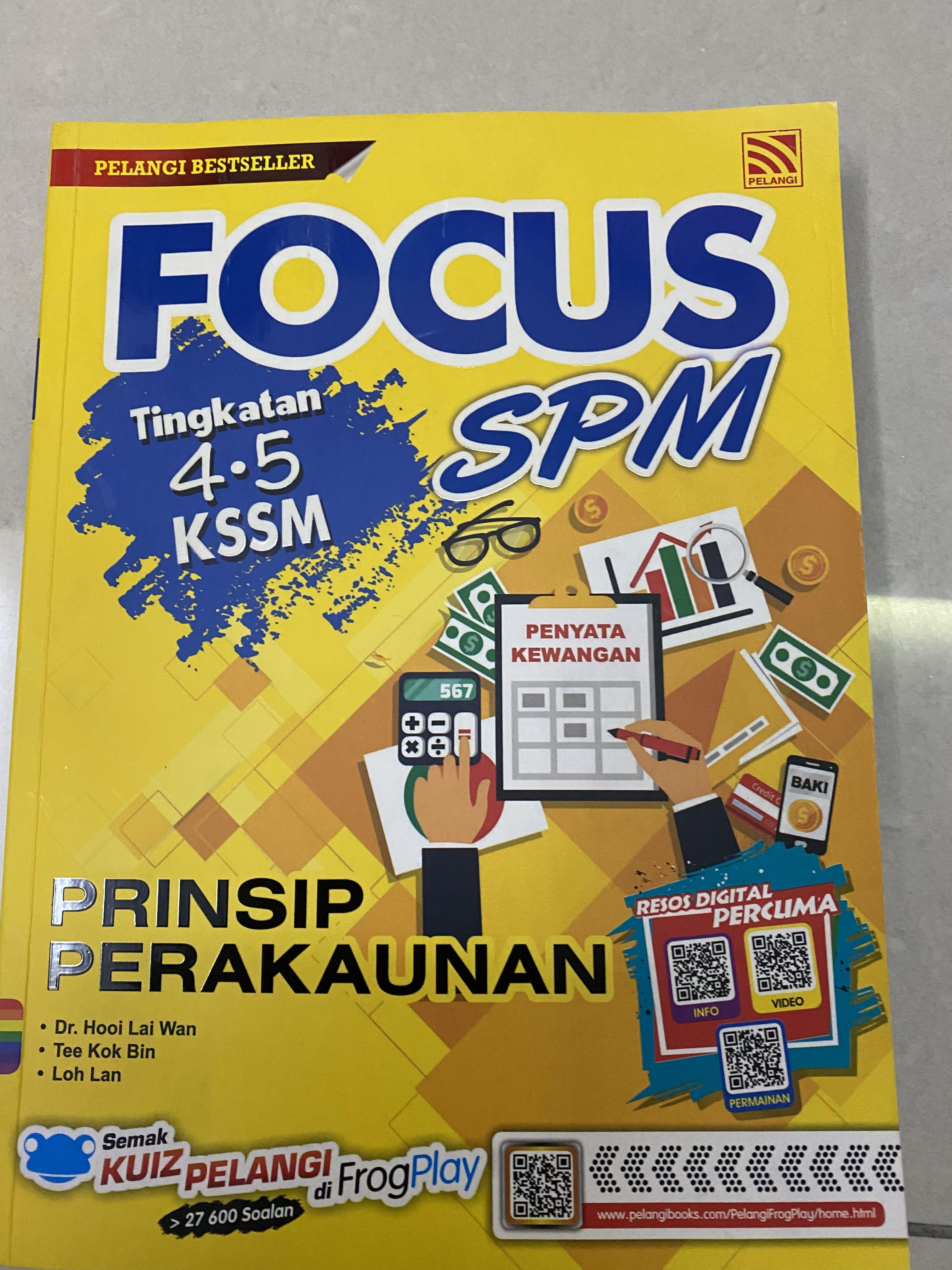 Spm Prinsip Perakaunan Focus Pelangi Books Stationery Books On Carousell