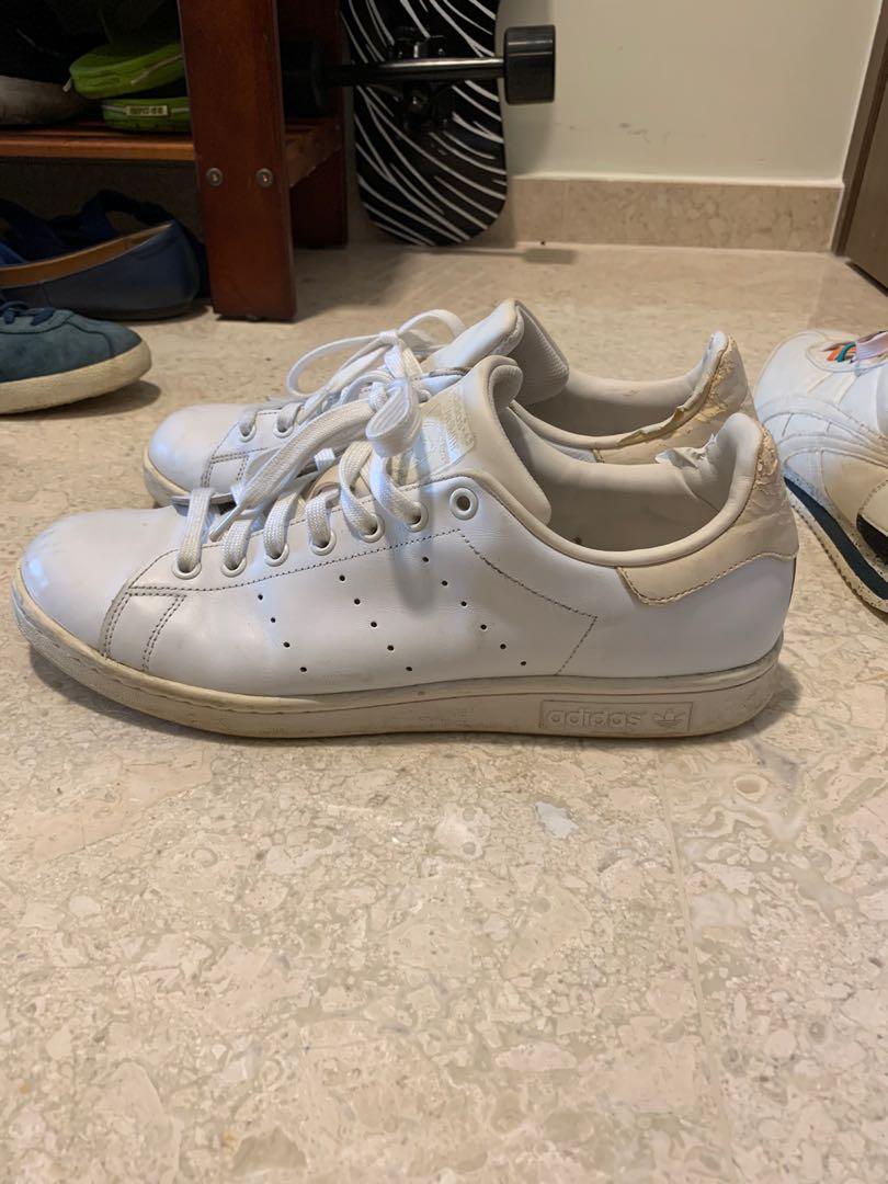 All white stans hot sale