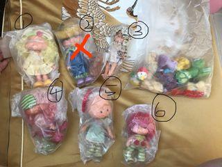 Strawberry shortcakes and friends