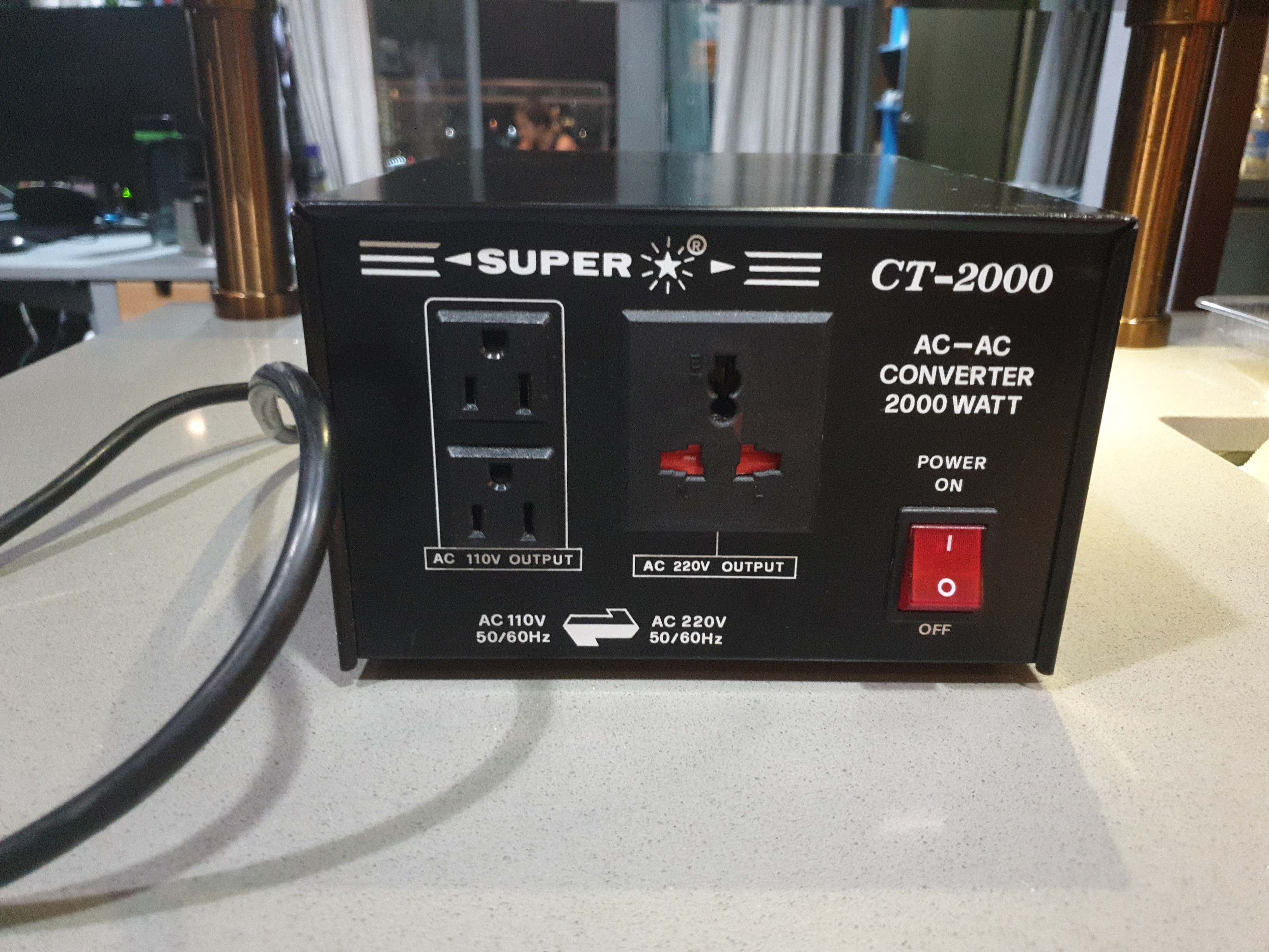 Super CT 2000 AC Converter, Computers & Tech, Parts & Accessories ...