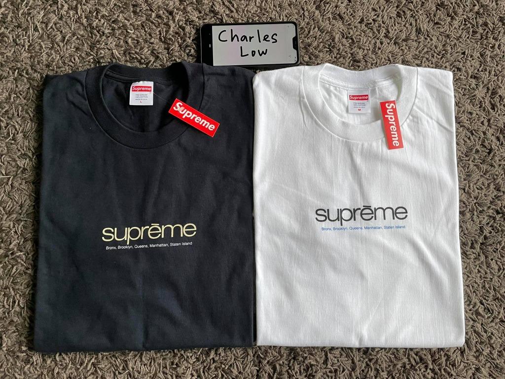 Supreme Five Boroughs Tee, Men's Fashion, Tops & Sets, Tshirts