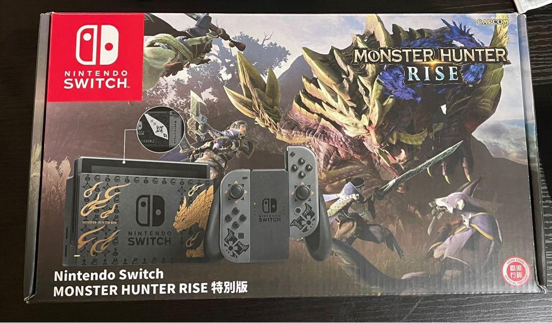 Switch 魔物獵人特別版主機99 新 原廠保養期還有11個半月以上 遊戲機 電子遊戲機 Nintendo 任天堂 Carousell