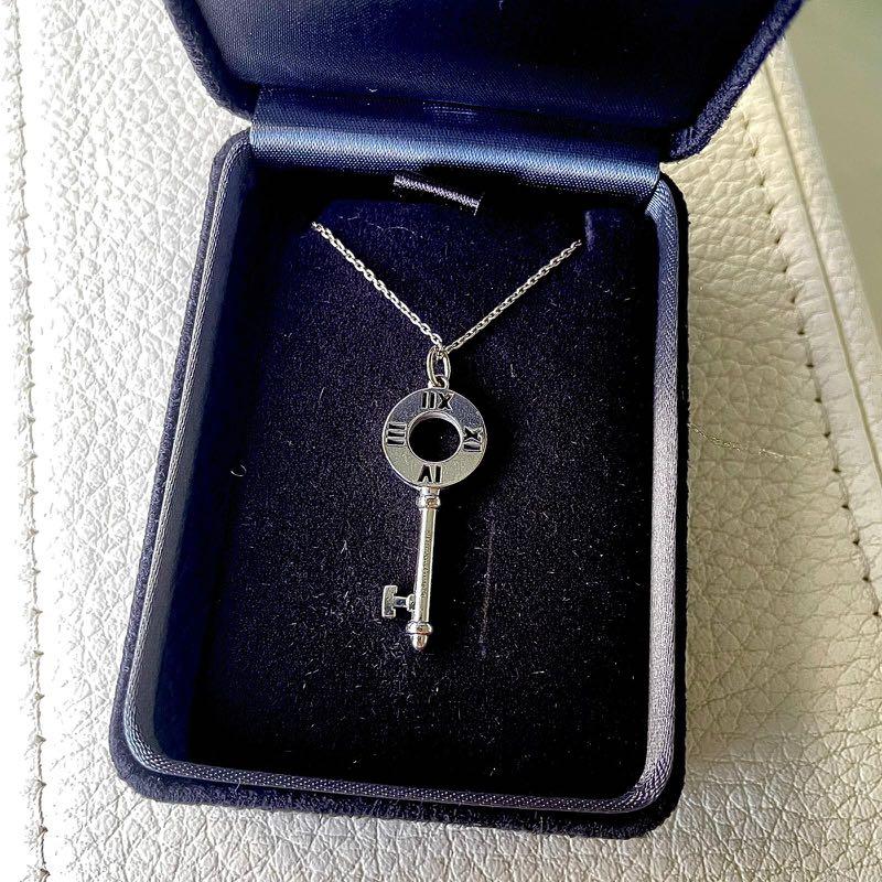 Tiffany Atlas Key Necklace
