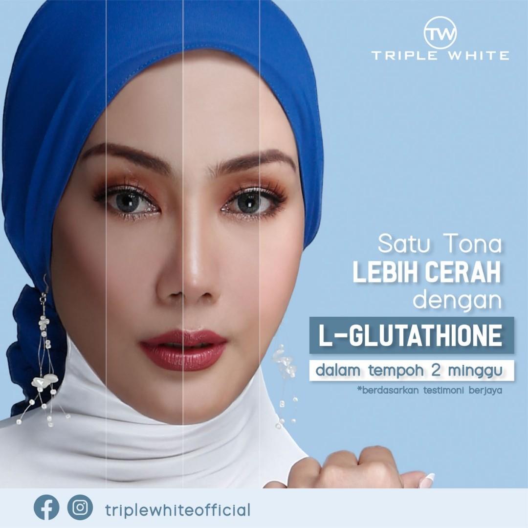 Triple white glutathione, Health & Nutrition, Health Supplements