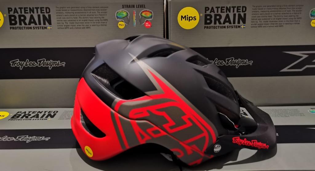Troy lee designs a1 discount classic mips helmet small black