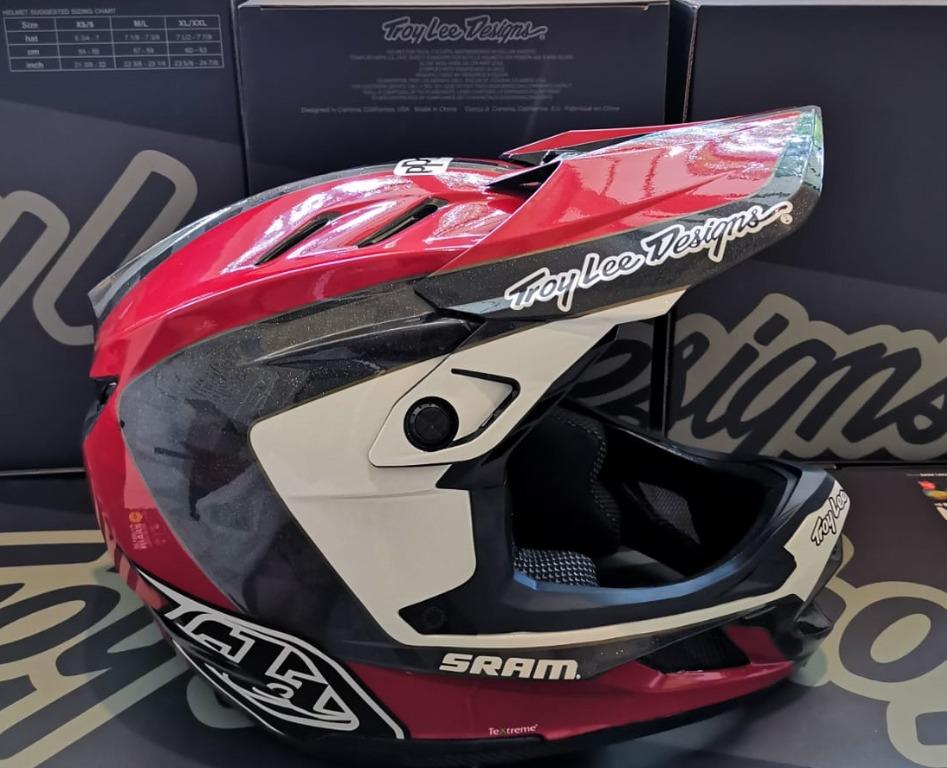 Troy Lee Designs D4 Carbon Mips Helmet - Men