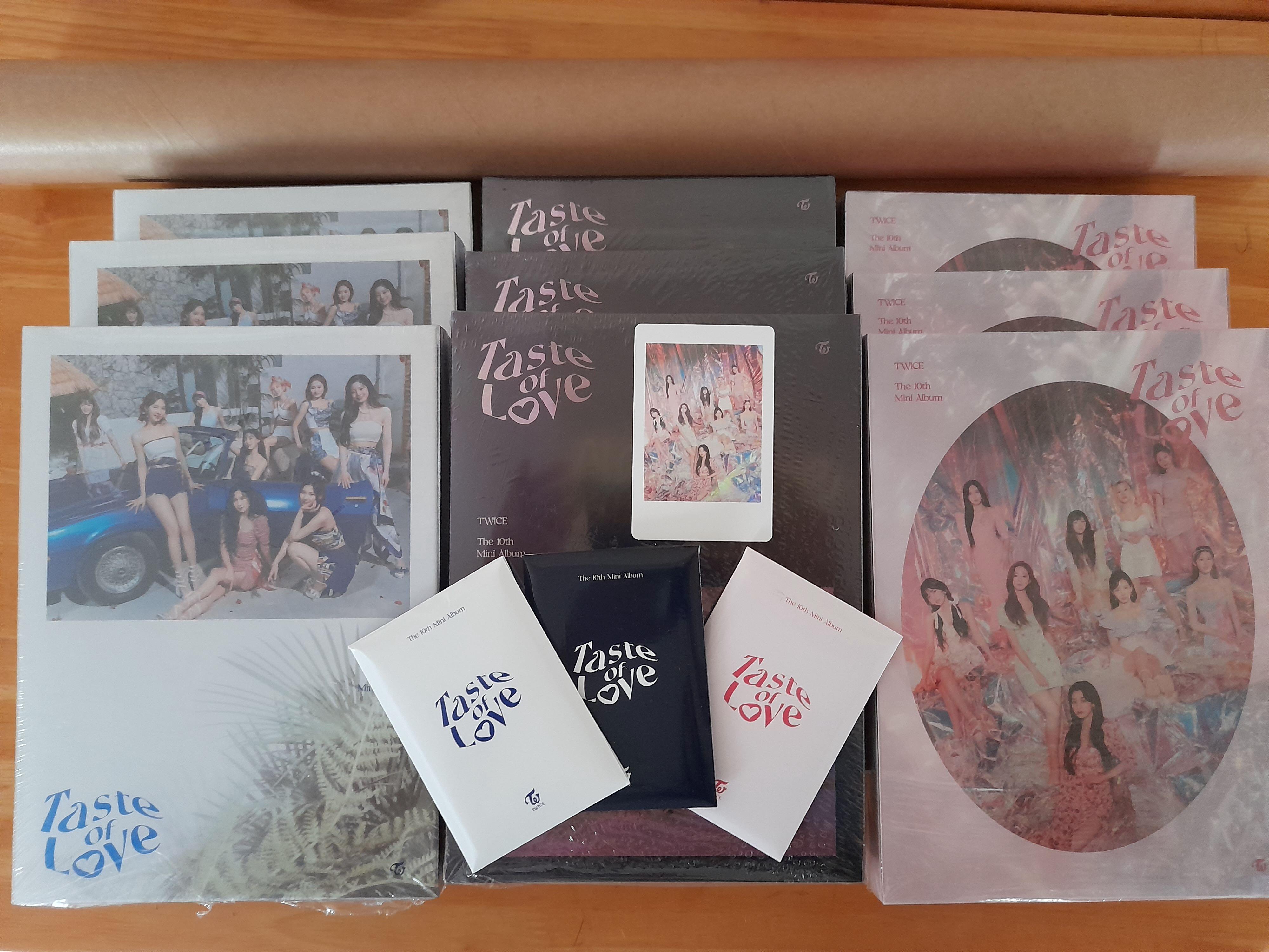 Twice Taste Of Love 成員cd Set 連預約特典 興趣及遊戲 古董收藏 韓流 Carousell Twice Taste Of Love 成員cd Set 連預約特典 興趣及遊戲 古董收藏 韓流 Carousell
