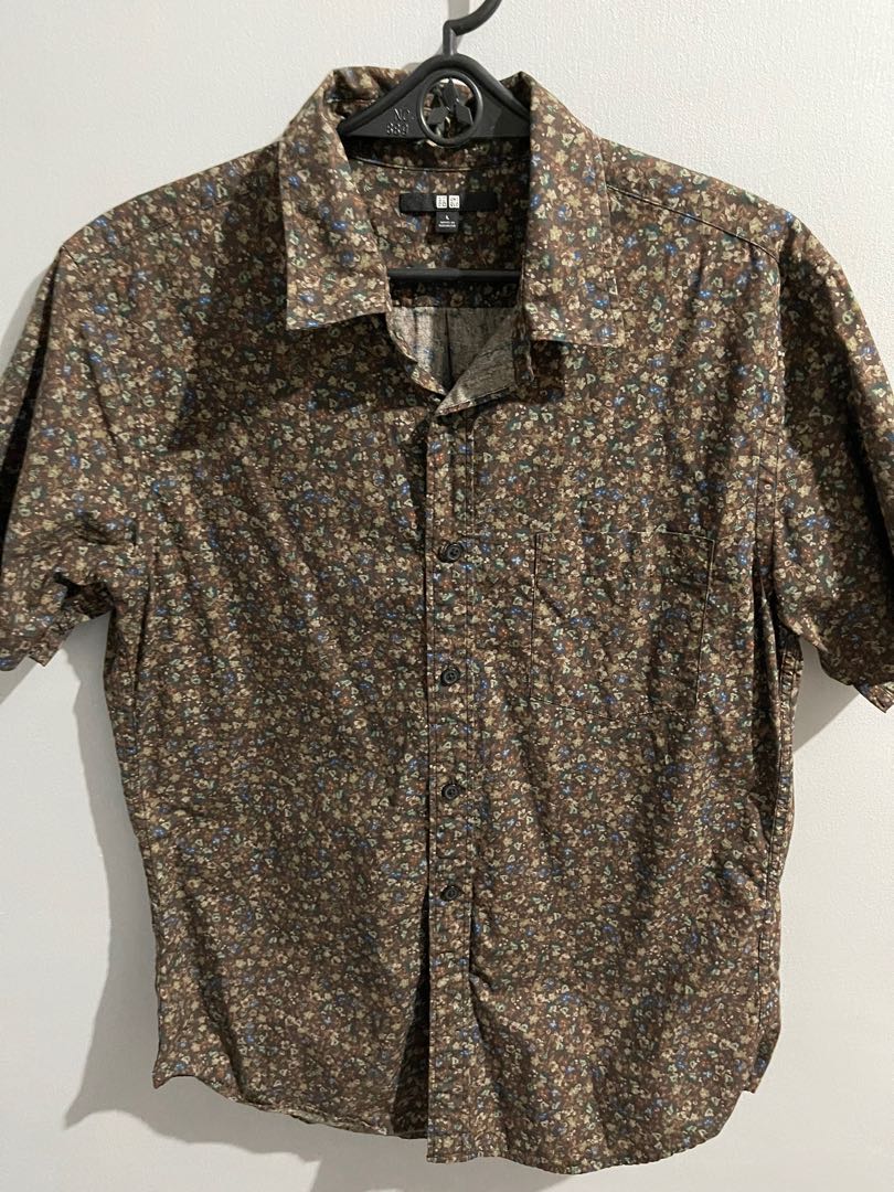 Uniqlo floral deals polo
