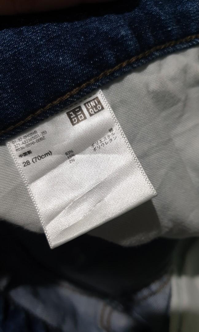 Uniqlo miracle air 3D jeans, Fesyen 