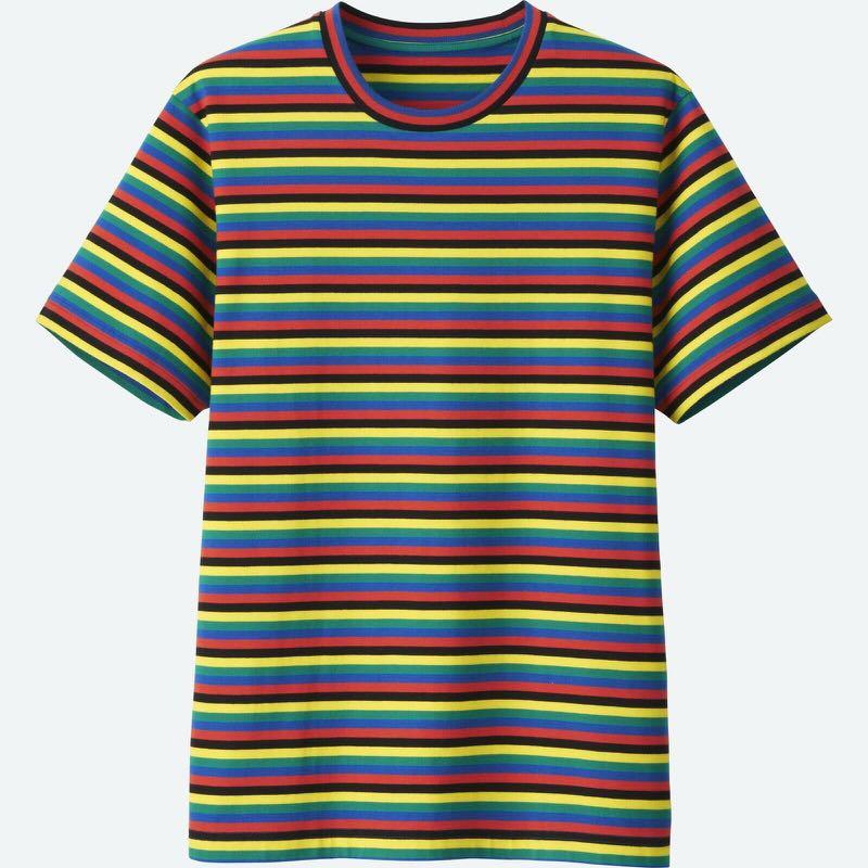 x Uniqlo Striped Short Sleeve Cotton 