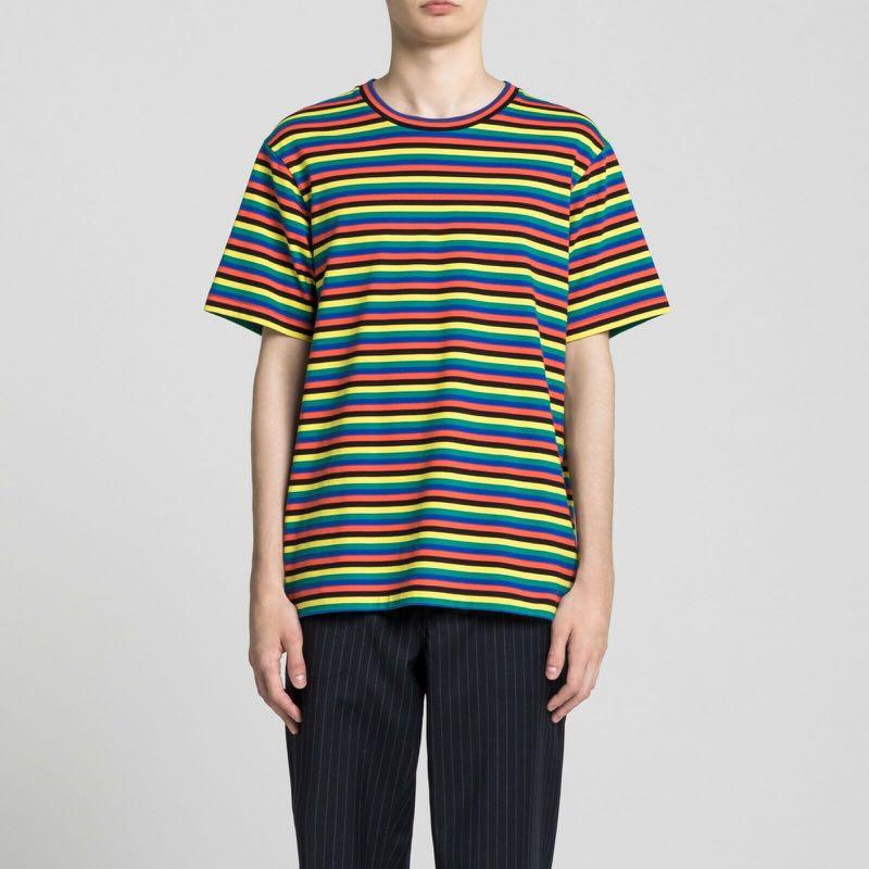 x Uniqlo Striped Short Sleeve Cotton 