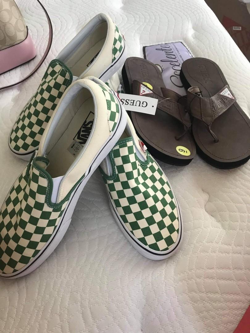 Vans Checkerd Slip on Sneakers Brand 