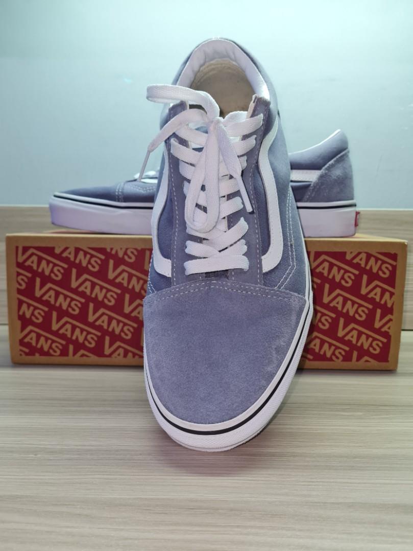All blue vans old skool outlet
