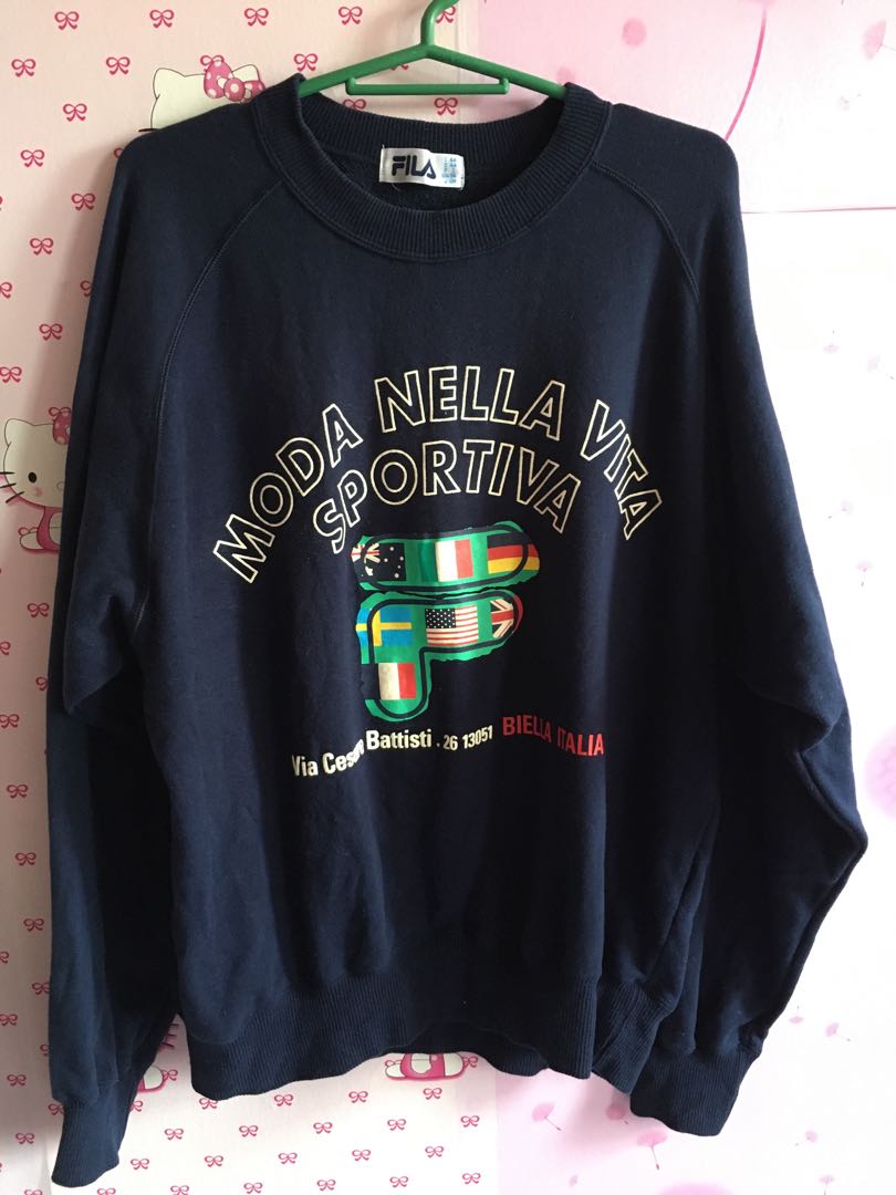 Vintage fila sweatshirt…650!, Fashion, Activewear