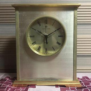 Vintage German JUNGHANS Table Clock 5.98 kilos Collectible Clock