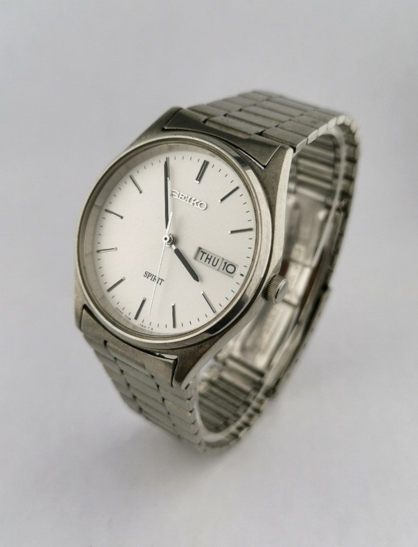 Vintage Seiko Spirit 7N48-7A00 Watch, Men's Fashion, Watches & Accessories,  Watches on Carousell