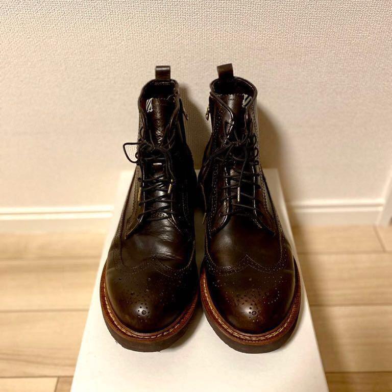 気質アップ W.T-FOLK MID PATRICIAN visvim 11ss NAVY 美品 M9 9 ...