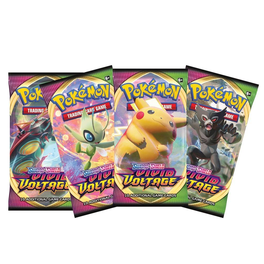 Factory Sealed Vivid Voltage Pokemon 36 Booster Pack Card Box V Pikachu IN HAND! 