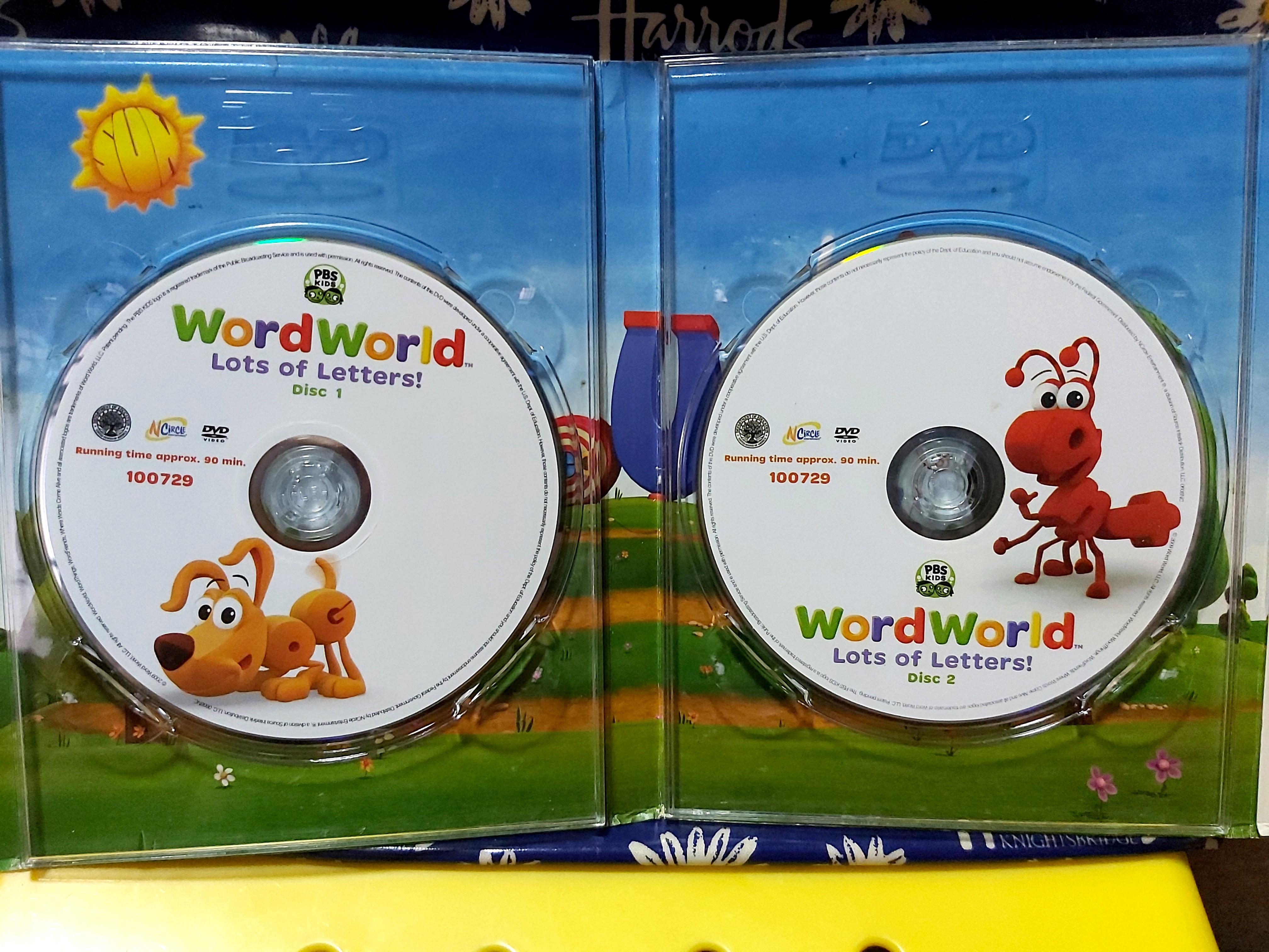 WORD WORLD Box Set Collection - Lots of Letters! Dvds