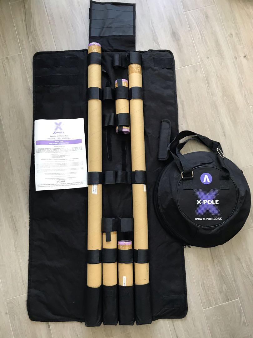 X pole Xpert Pole Dance Dancing Pole (free crash mat) Sports Equipment