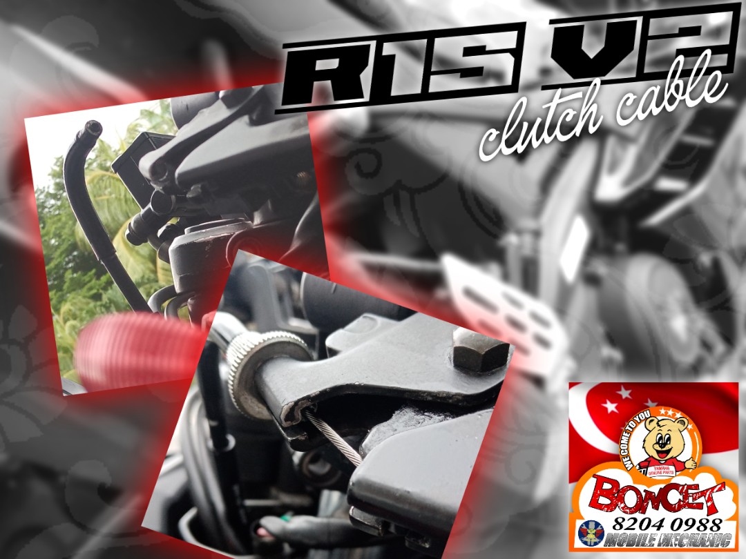 Yamaha R15 v2 clutch cable / R15 v2 clutch cable onsite rescue / Yamaha