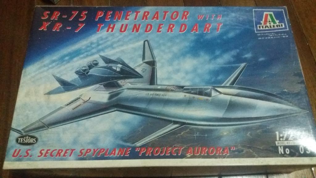 イタレリ 1/72 SR-75 ペネトレーター with XR-7 サンダーダート