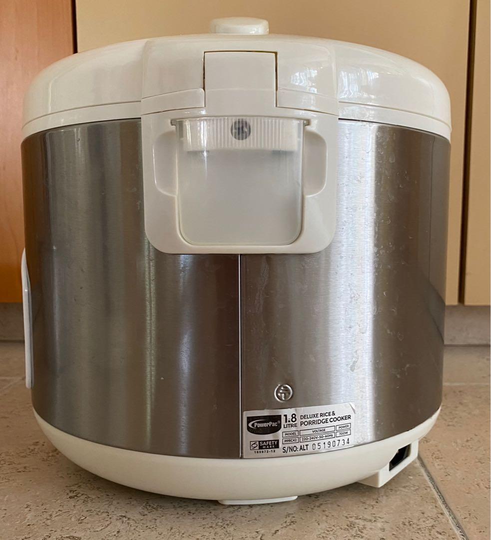 1.8L Powerpac Rice and Porridge Cooker, TV & Home Appliances, Kitchen