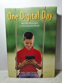 1998 ONE DIGITAL DAY How the Microchip is Changing Our World,  14" Tall Coffee Table Technology Book, Vintage and Collectible