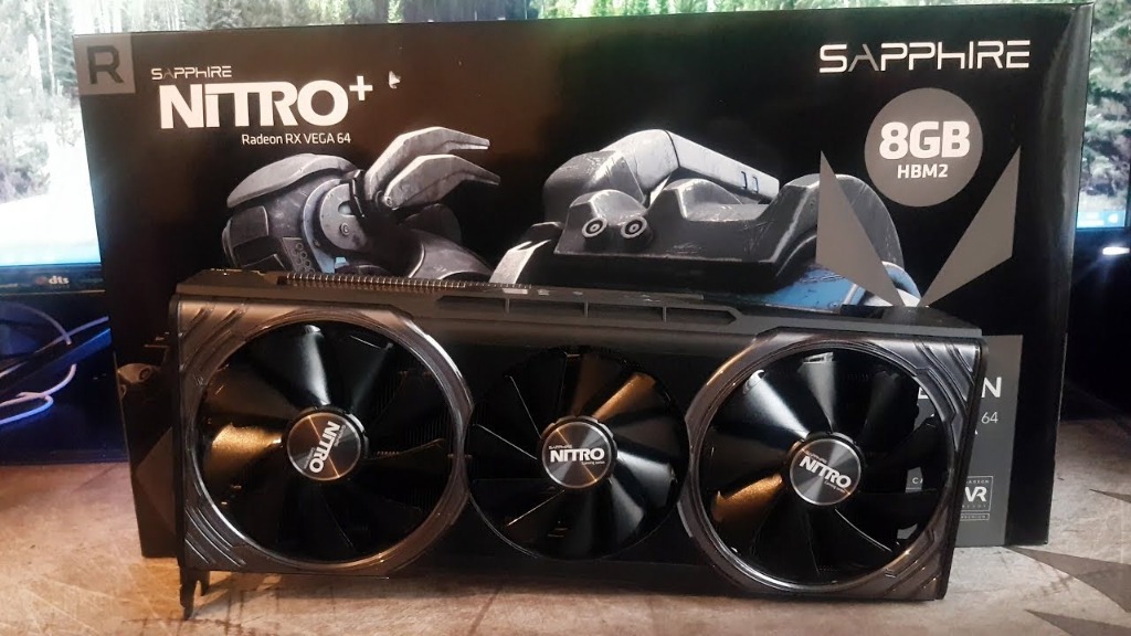1x RX VEGA 64 SAPPHIRE NITRO GPU available