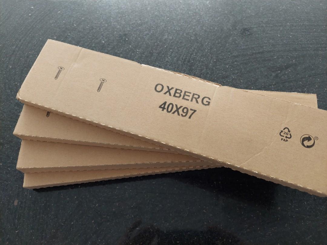 4 X IKEA Billy Bookcase Oxberg door hinges, Furniture & Home Living