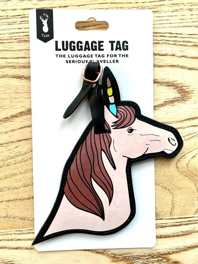 5 Typo luggage tags