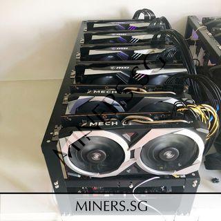 Eth Ether Ethereum Power Color Red Devil Rx 6700 Xt Mining Rig Local Ready Stock Computers Tech Parts Accessories Computer Parts On Carousell