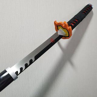 炎柱煉獄杏壽郎木 竹模型cosplay 同人誌作品1 1 長105cm 仿日輪刀rengoku Kyoujurou れんごくきょうじゅろう鬼滅之刃炎之呼吸 玩具 遊戲類 玩具 Carousell