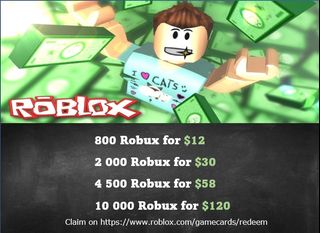 wts roblox gift card can redeem 800 robux ($10 in australian dollars),  Video Gaming, Video Games, Others on Carousell