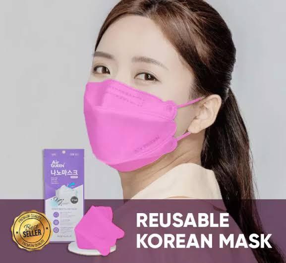 Air Queen Nano Mask KF94 100 Original, Health & Nutrition, Face Masks