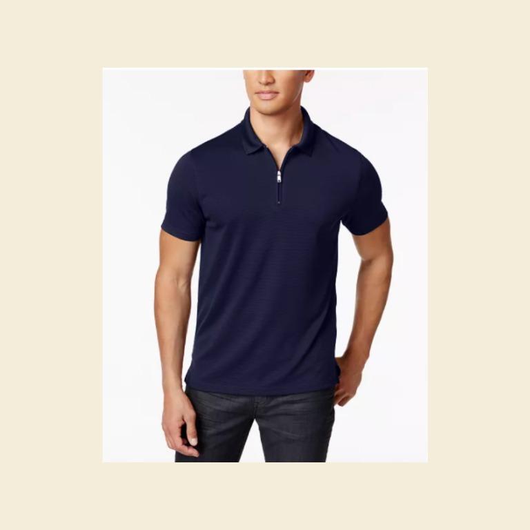 Alfani Men s Men s Ottoman Zip Polo Created for Macy s Men s