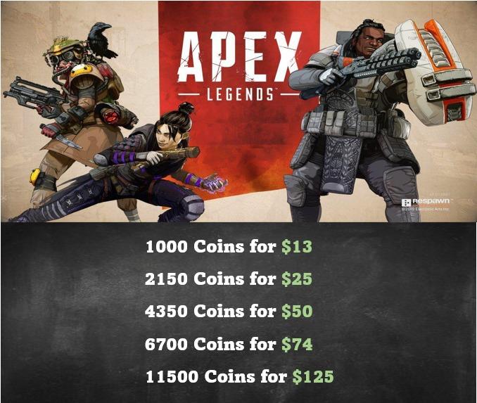 Cheap apex deals coins ps4