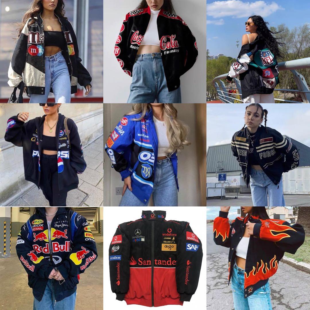 assorted racer vintage jacket po