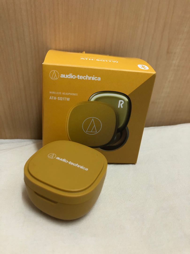 audio technica ATH SQ1TW True Wireless Headset Audio Headphones