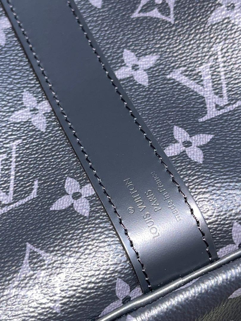 Louis Vuitton Keepall Bandouliere 55 Sunrise Monogram Eclipse  Black/Grey/Multi