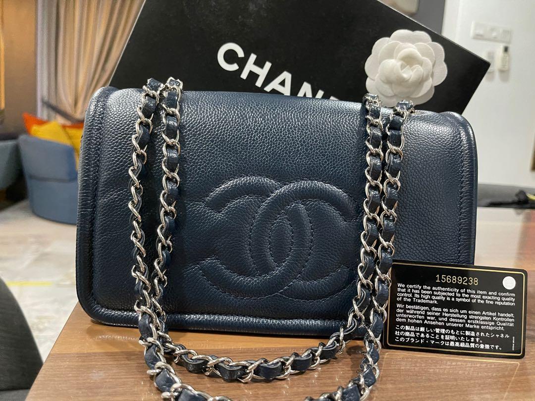 Authentic Chanel Timeless Flap Carviar