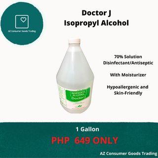 AZ Consumer Doctor J Isopropyl Alcohol | 1 Gallon | 1 Liter