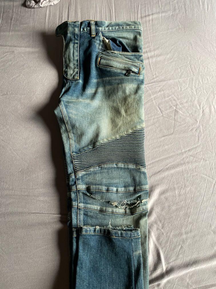 Balmain Biker Jeans ( 100% Original 