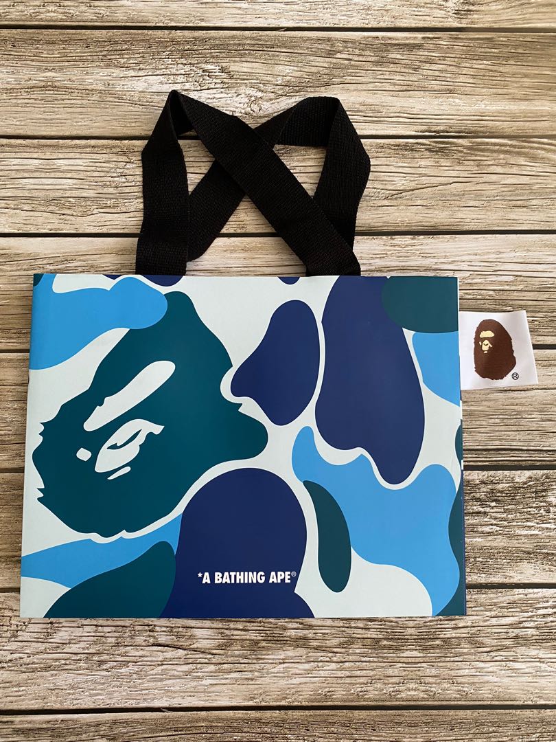 Bape paper top bag