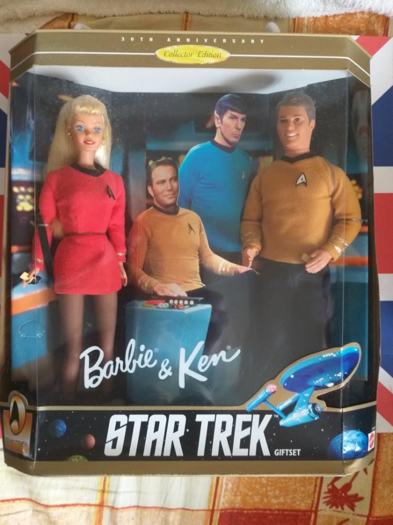 早期收藏版Barbie and Ken Star Trek 1996, 興趣及遊戲, 收藏品及