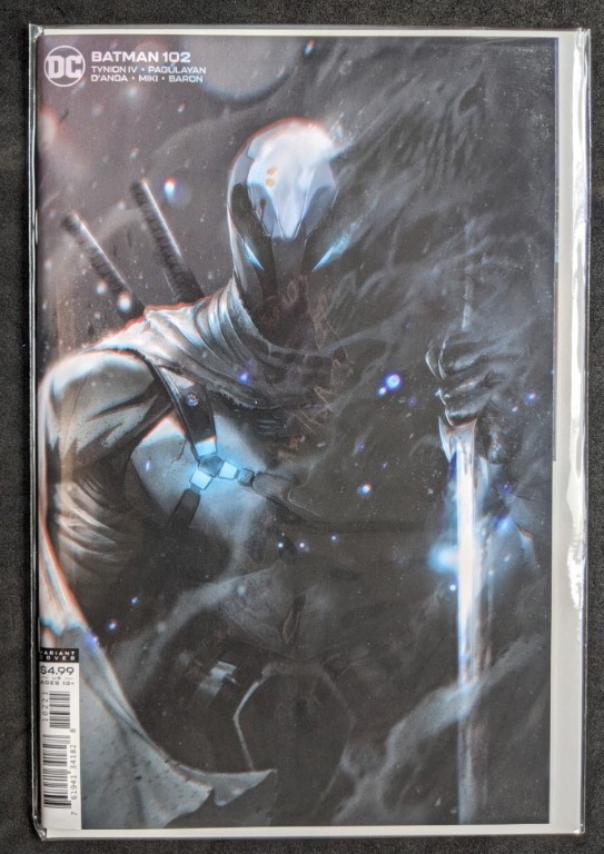 Batman 102 Cardstock Variant (2021) Ghost Maker, Hobbies & Toys, Books ...