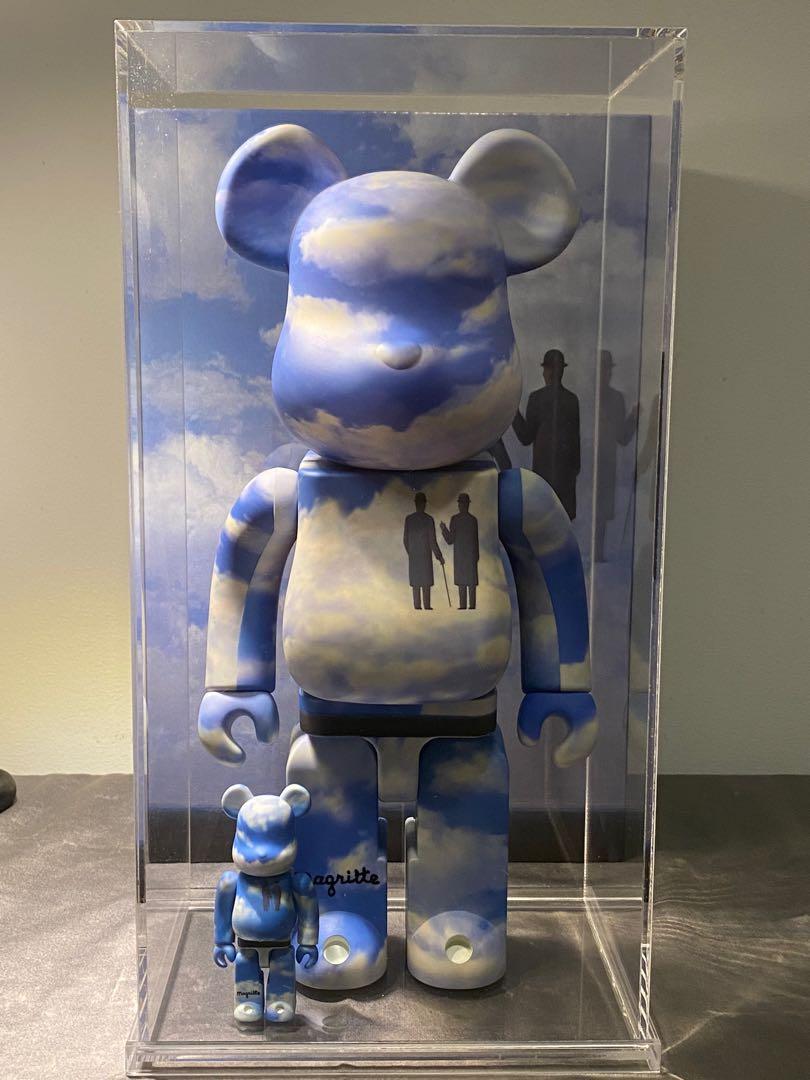 BE@RBRICK Rene Magritte 1963 100％ & 400％-