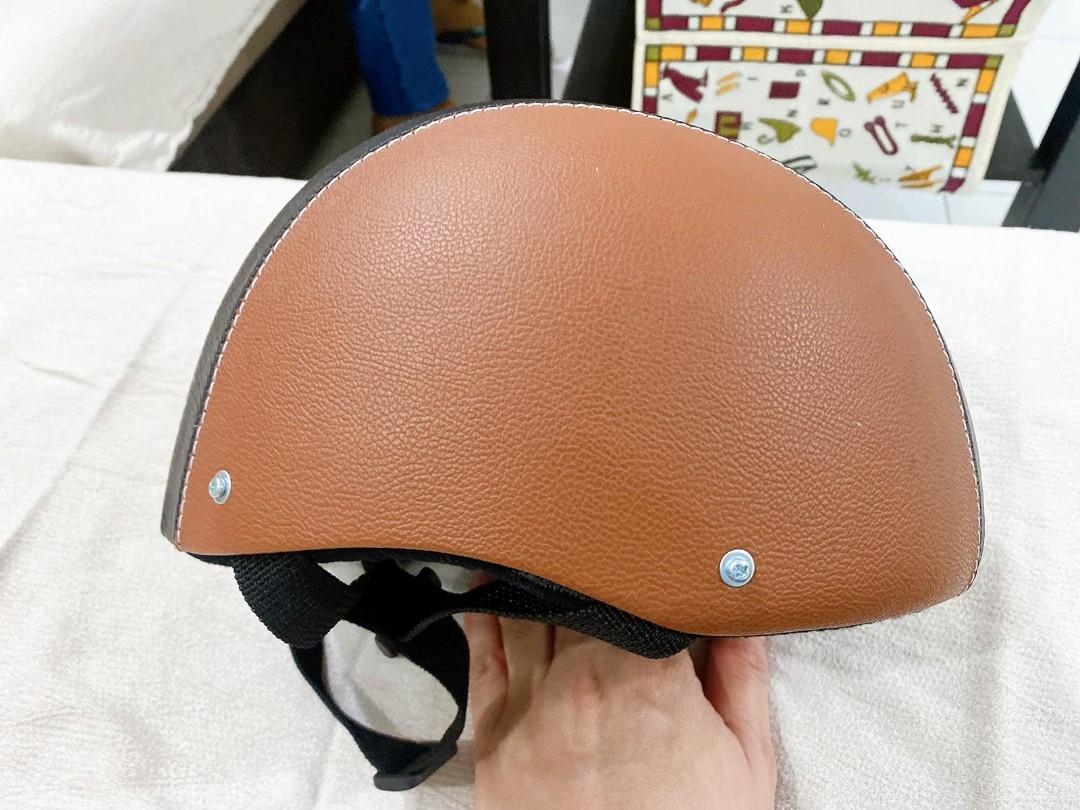 Bicycle helmet (Vintage look), Sports 