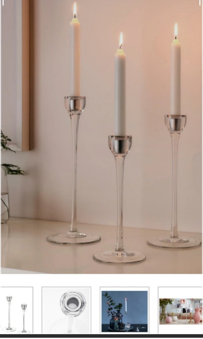 Joli chandelier bougeoir vintage en laiton